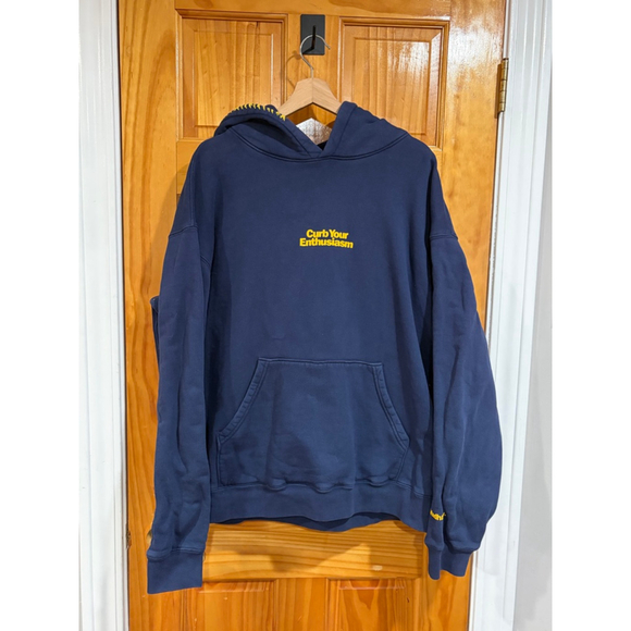 Madhappy Curb Your Enthusiasm Larry David Hoodie OY Graphic HBO Collab Size L
